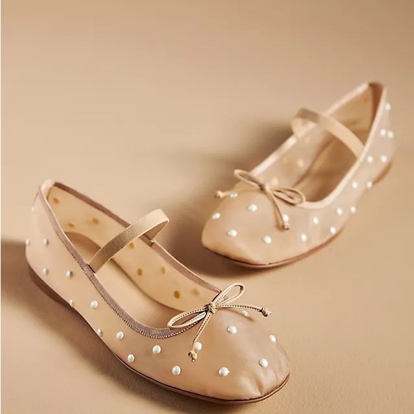 Jeffrey Campbell Shoes - Jeffrey Campbell Studded Mesh Flats